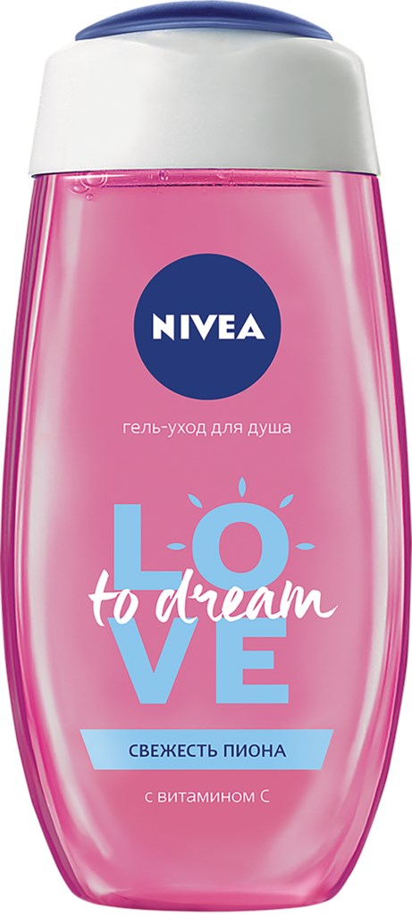 Гель для душа NIVEA Love Свежесть пиона